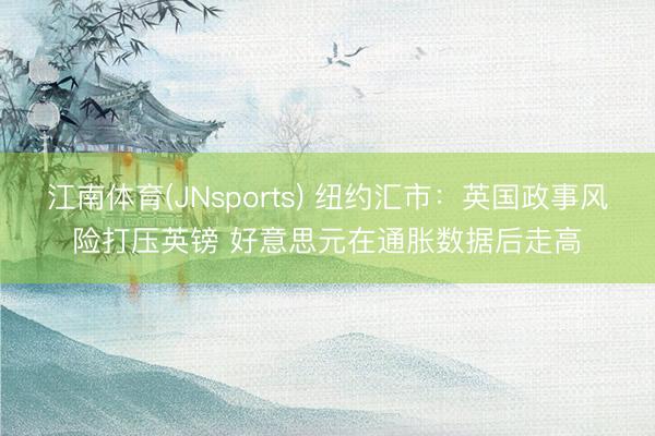 江南体育(JNsports) 纽约汇市：英国政事风险打压英镑 好意思元在通胀数据后走高
